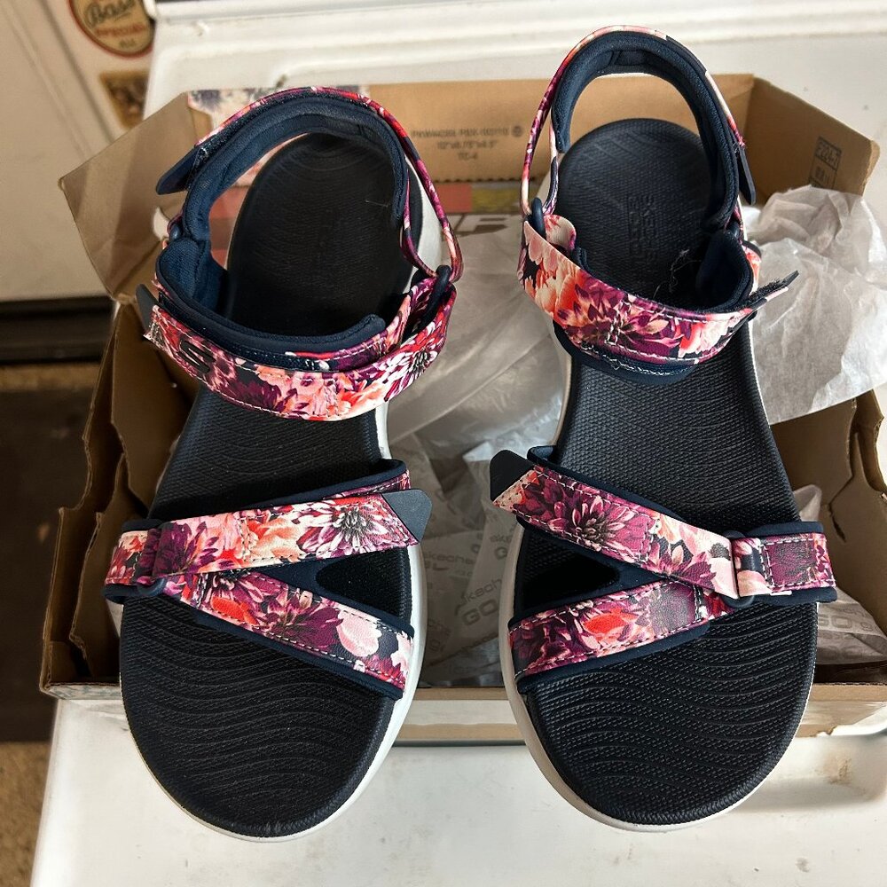 New Skechers Womens 600 Spikeless Golf Sandals